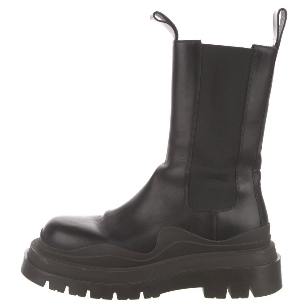 Bottega Veneta Black Leather Boots